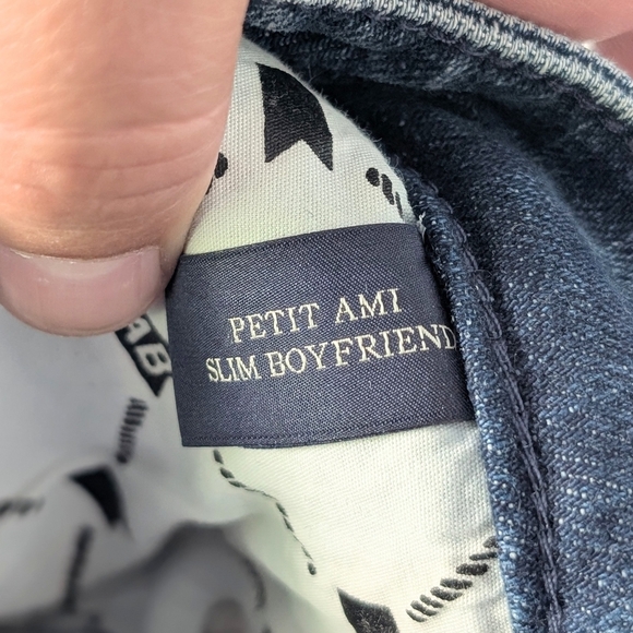 Scotch & Soda Women's Blue Ankle Jeans With White Speckles ~ Size 27 - Picture 10 of 12